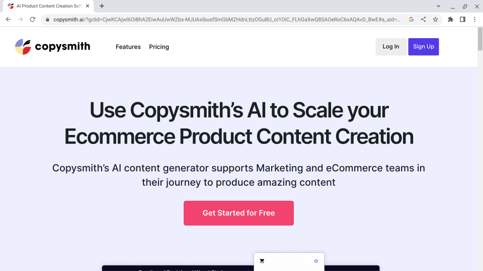 Copysmith AI use  Copysmith everyday and it will exceed your expectations..